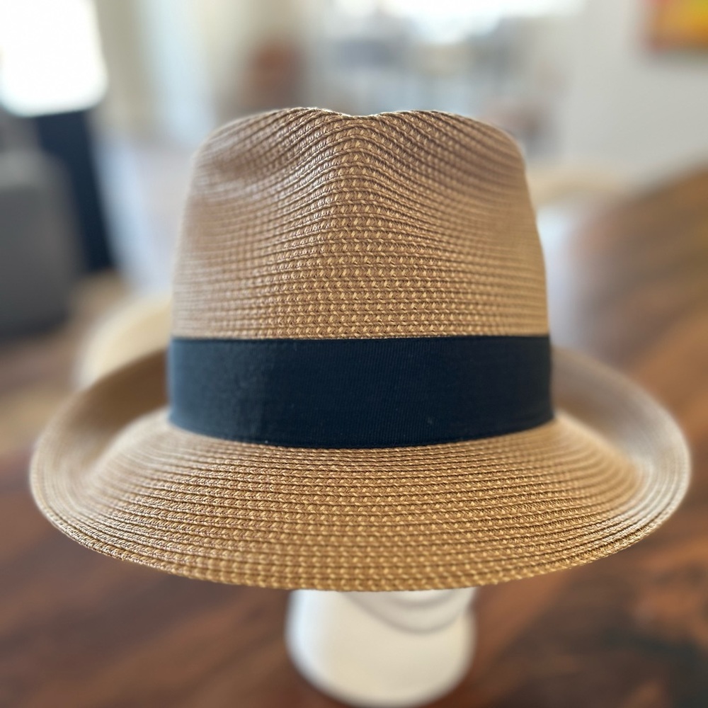 Eric Javits - Classic Squishee Straw Packable Fedora Sun Hat
